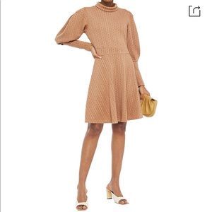 🔥🔥🔥NEW WALTER BAKER Shannon Flared Jacquard-knit Dress